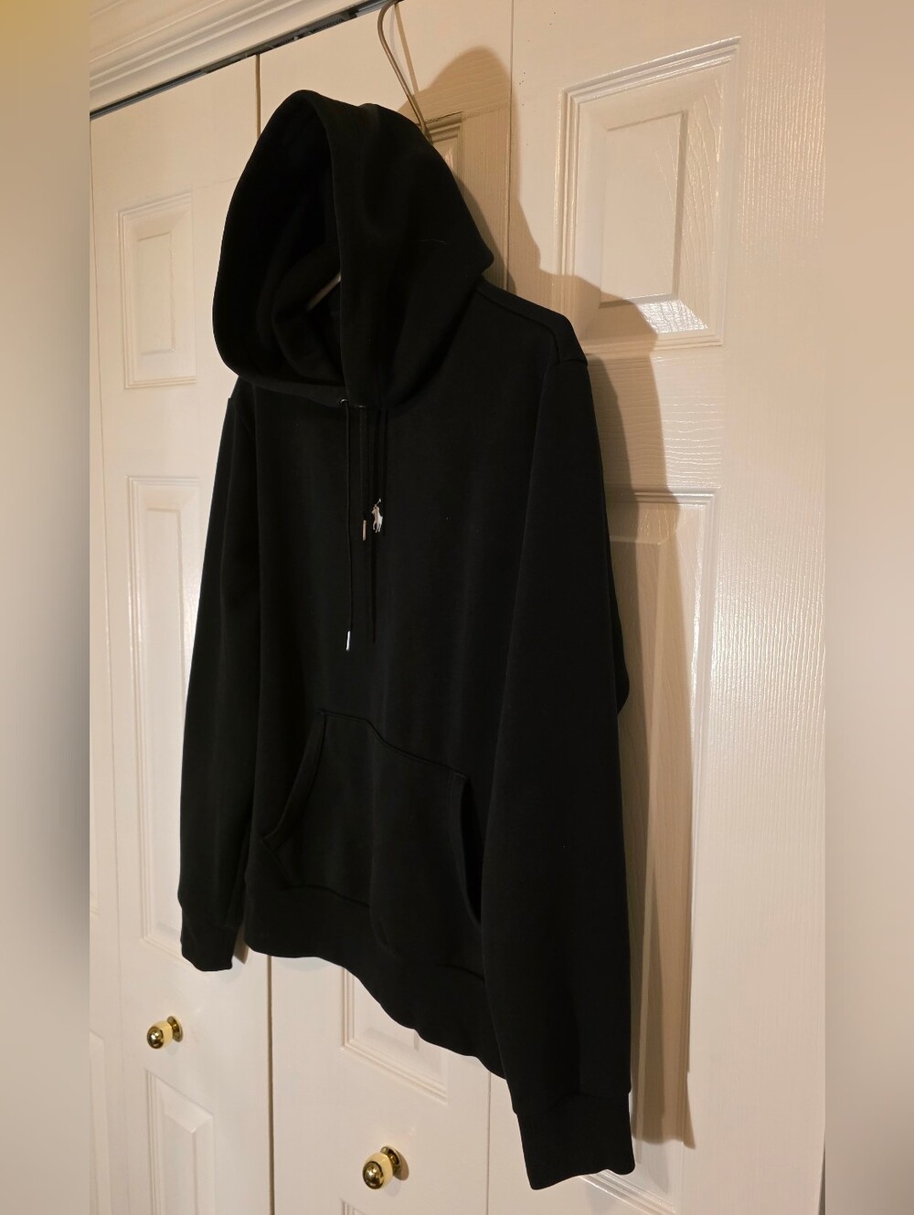 Polo Ralph Lauren Double-Knit Tech Hoodie Black Small - Picture 4 of 13